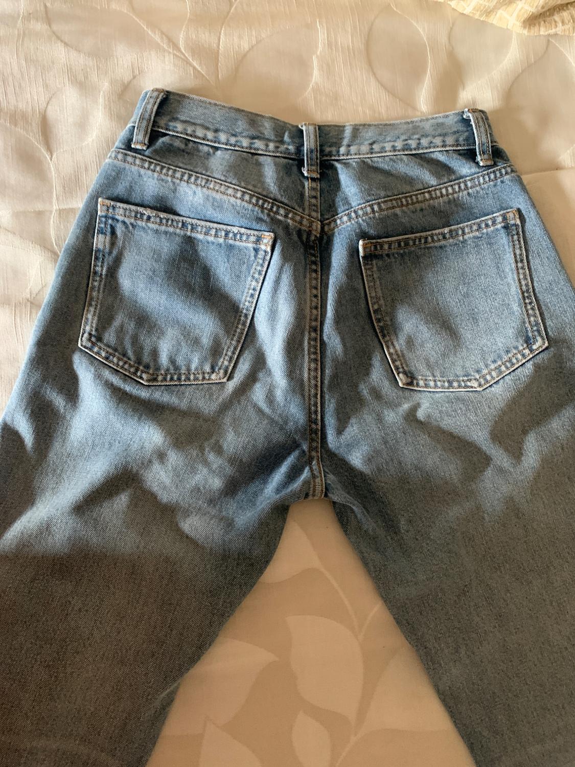 TRF STRAIGHT-LEG MID-RISE JEANS - Image 3