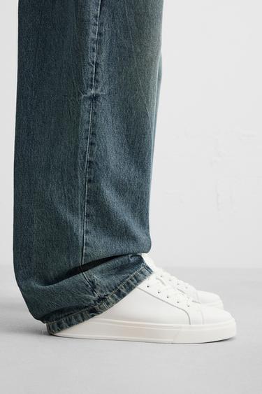 Zara MONOCHROME SNEAKERS - White - Image 0