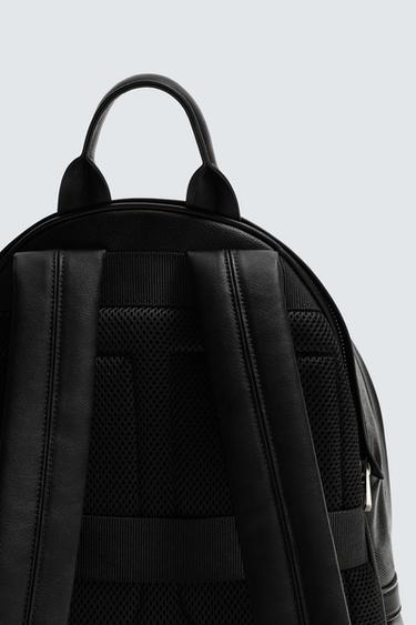 TEXTURED BACKPACK - Black by Zara - Image 2