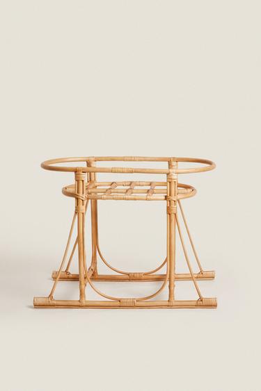 RATTAN MOSES BASKET - Light beige by Zara - Image 5