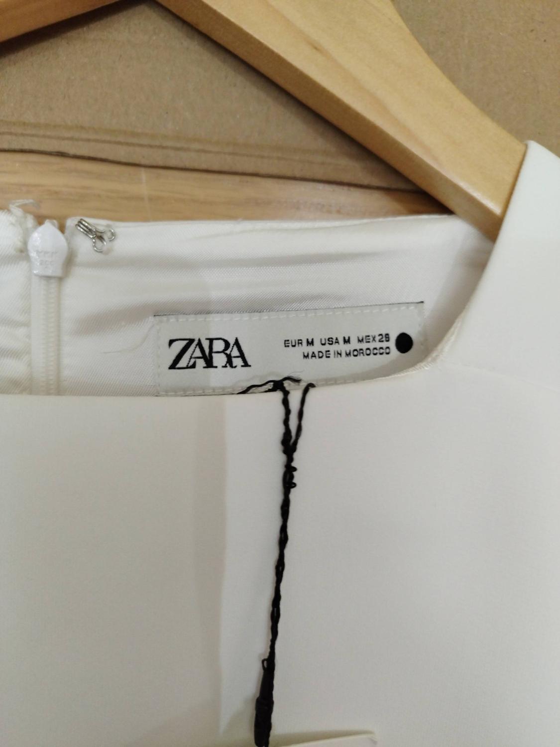ZW COLLECTION SLEEVELESS SHORT DRESS - Image 2