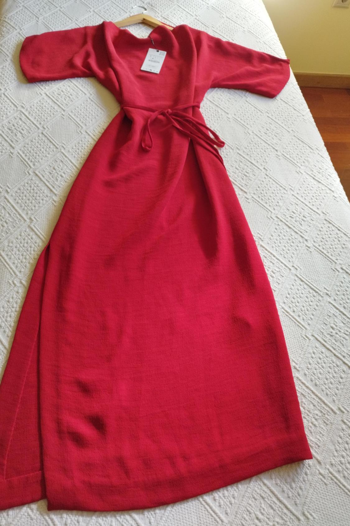 ZW COLLECTION LONG DRESS WITH BELT - Image 2