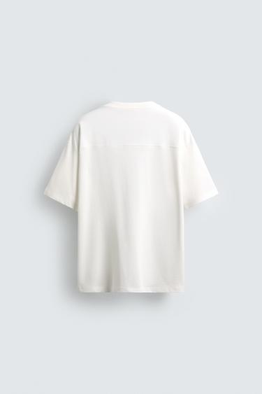 T-SHIRT TEXTES ASSORTIS - Blanc de Zara - Image 7