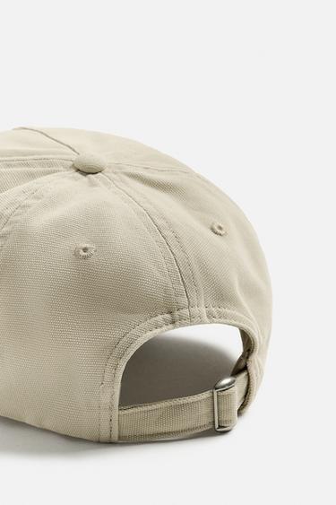 COMBINED EMBROIDERY CAP - Ecru by Zara - Image 3