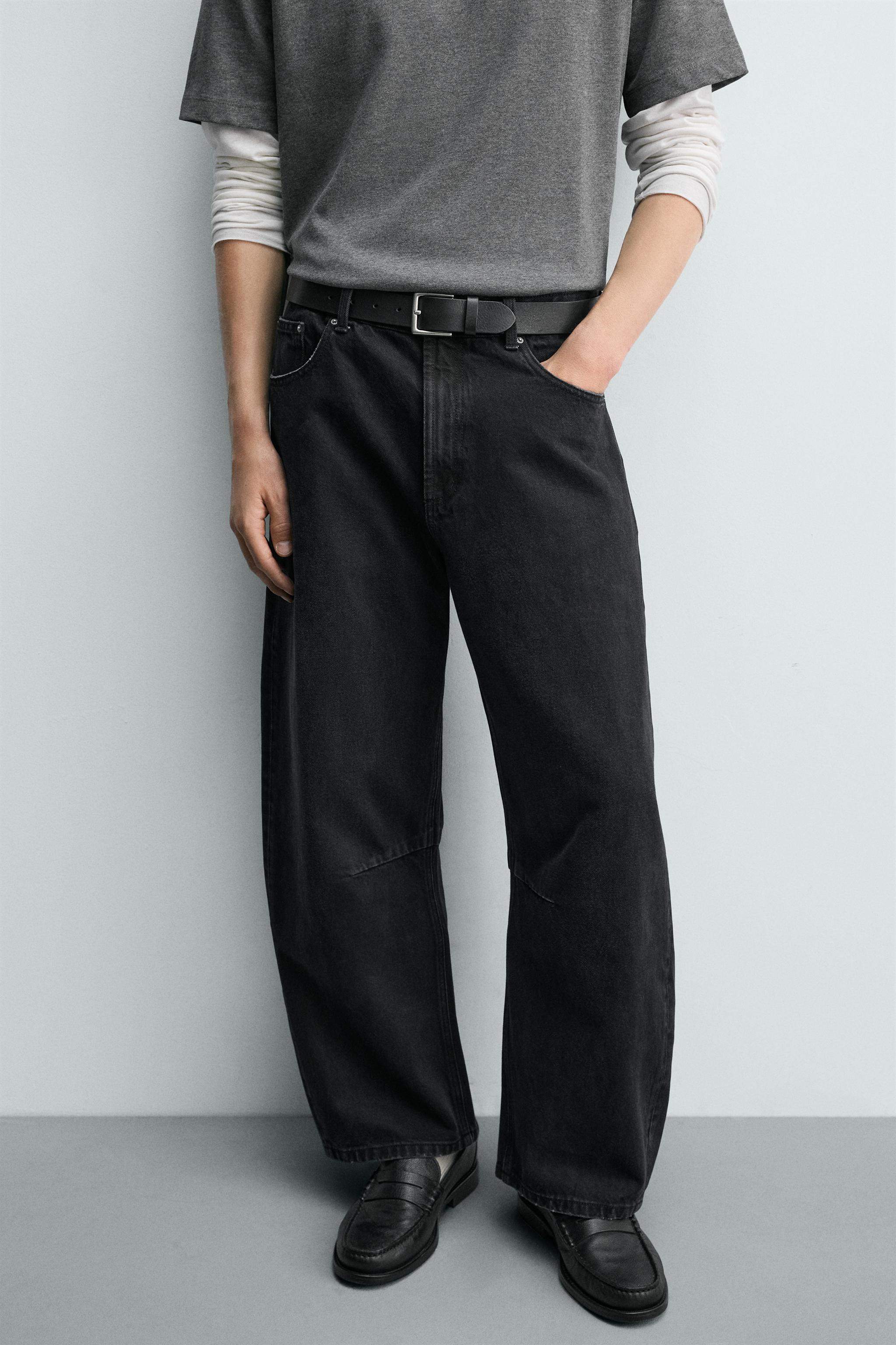 BARREL FIT PANTS