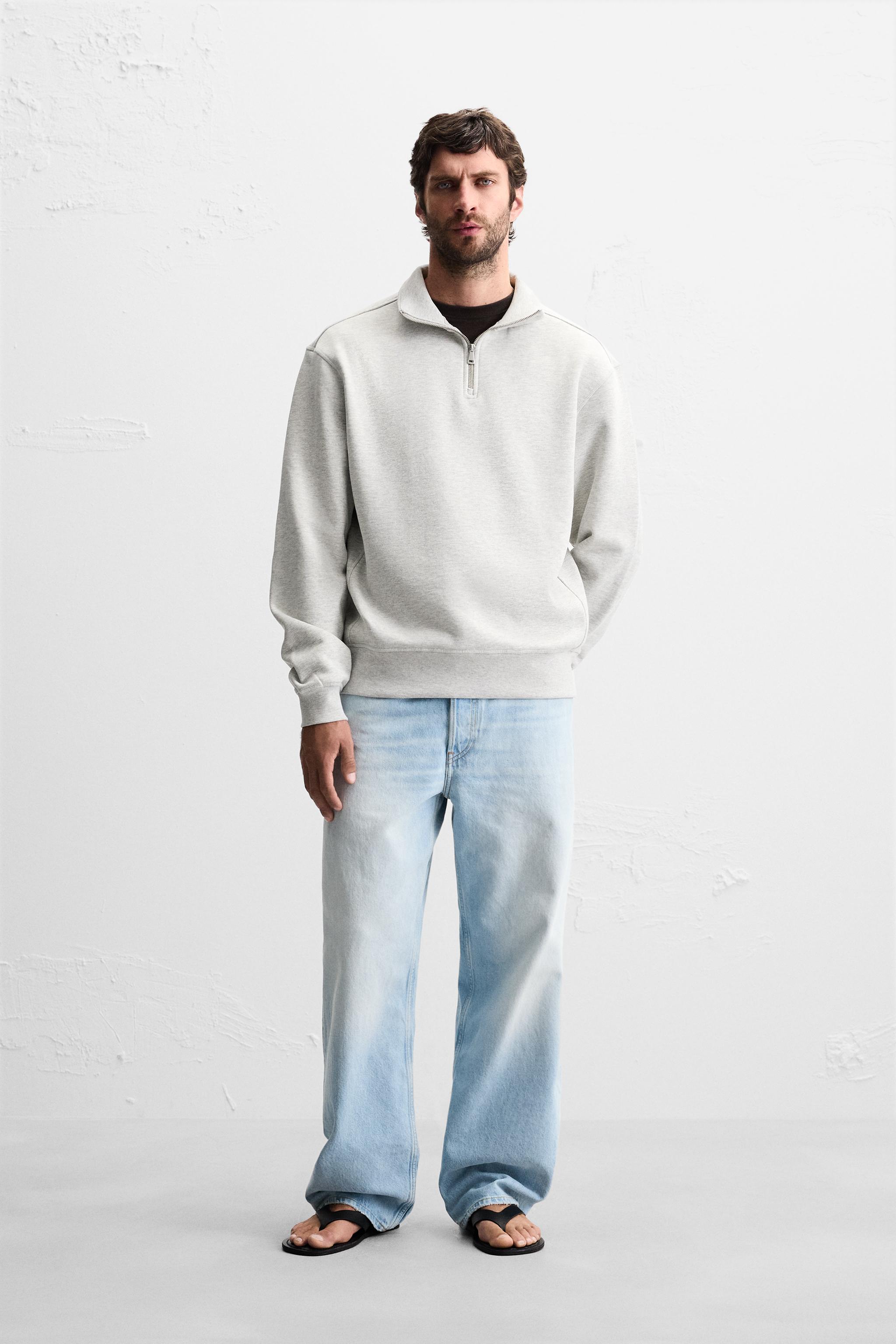 メンズグレースウェットシャツ | 最新コレクション | ZARA 日本