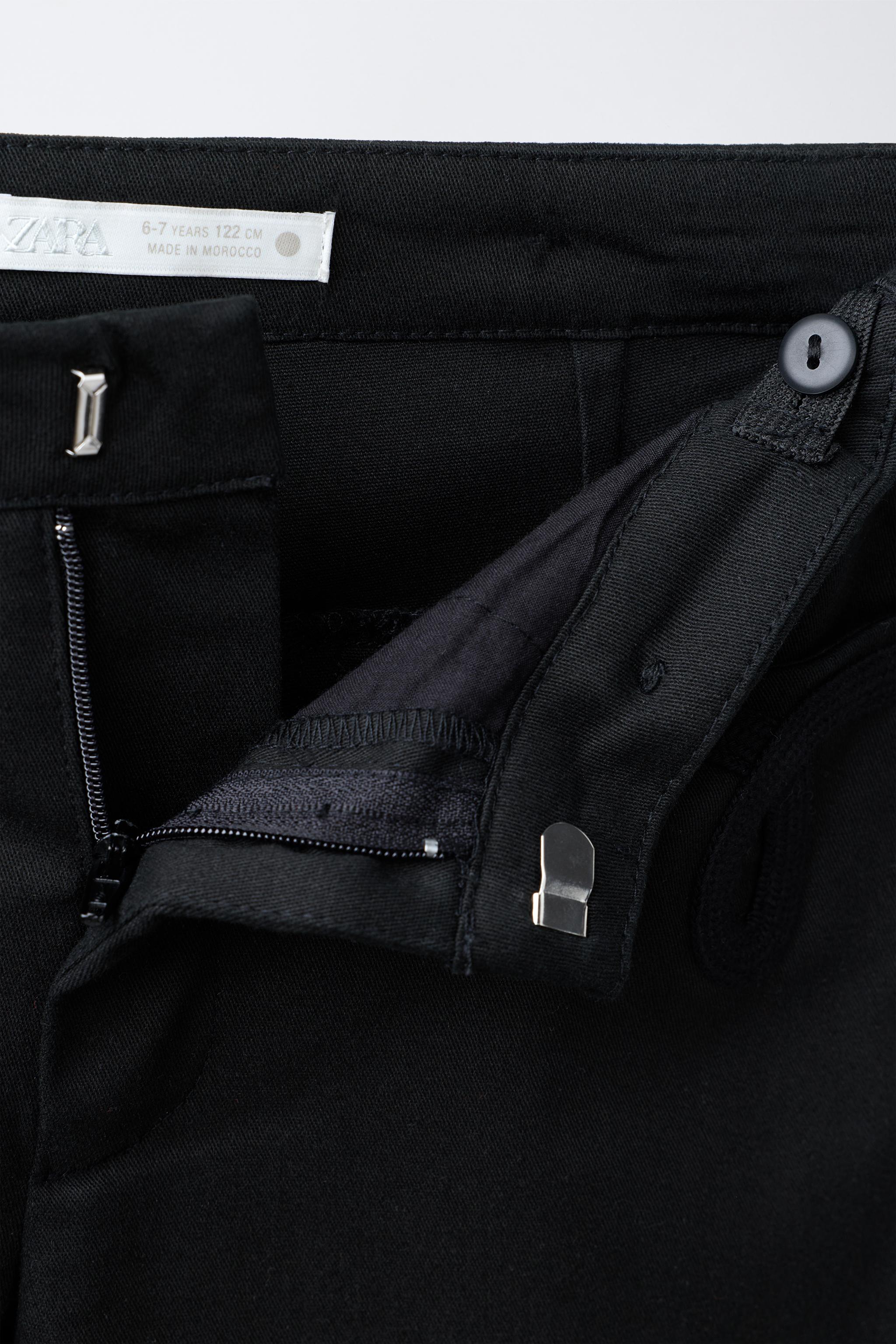 Детские брюки Zara BUTTON FLARE PANTS — фото 5