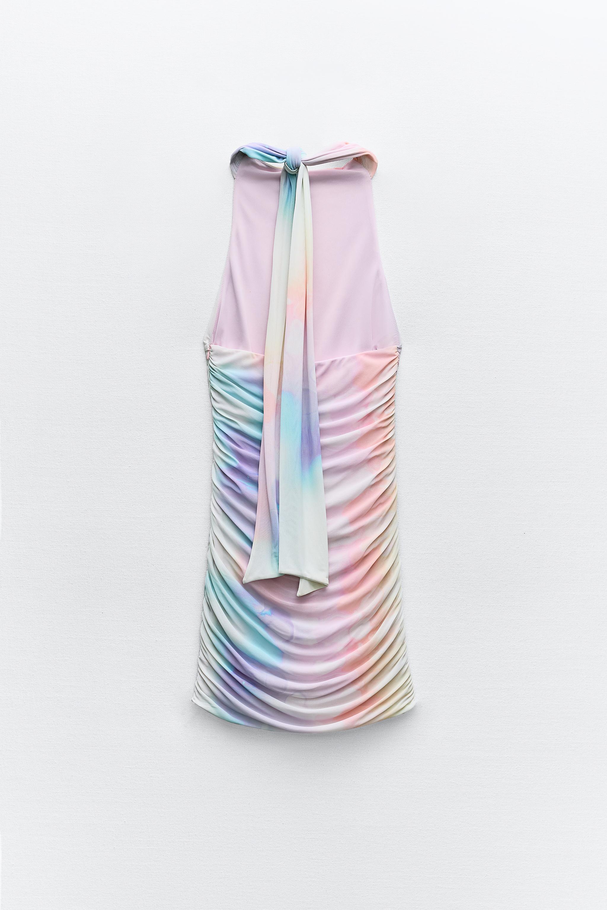 zara short tulle dress