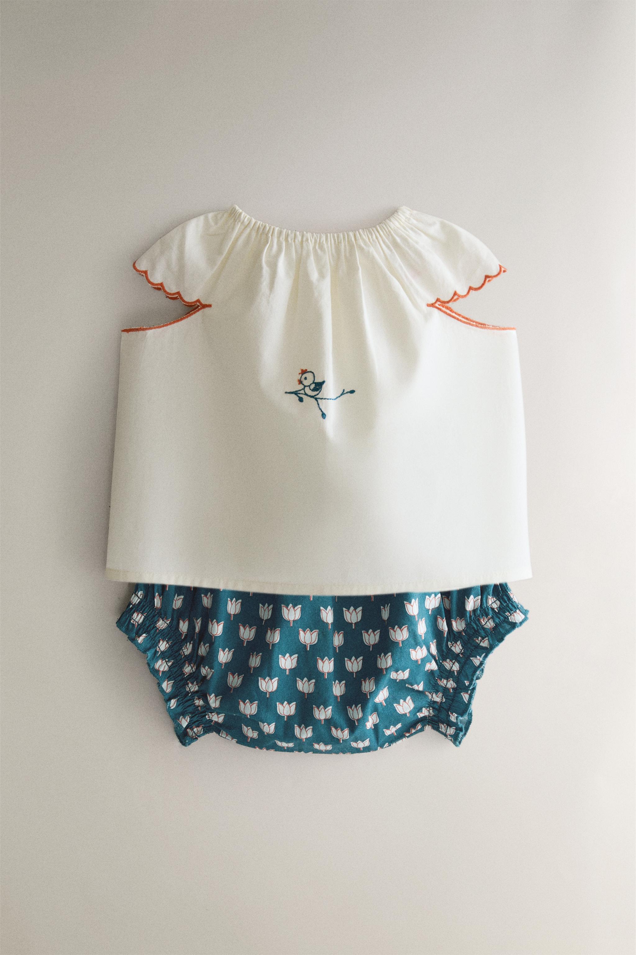 Zara Kids' Floral Bloomers — фото 4
