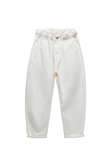 BAGGY PAPERBAG TROUSERS