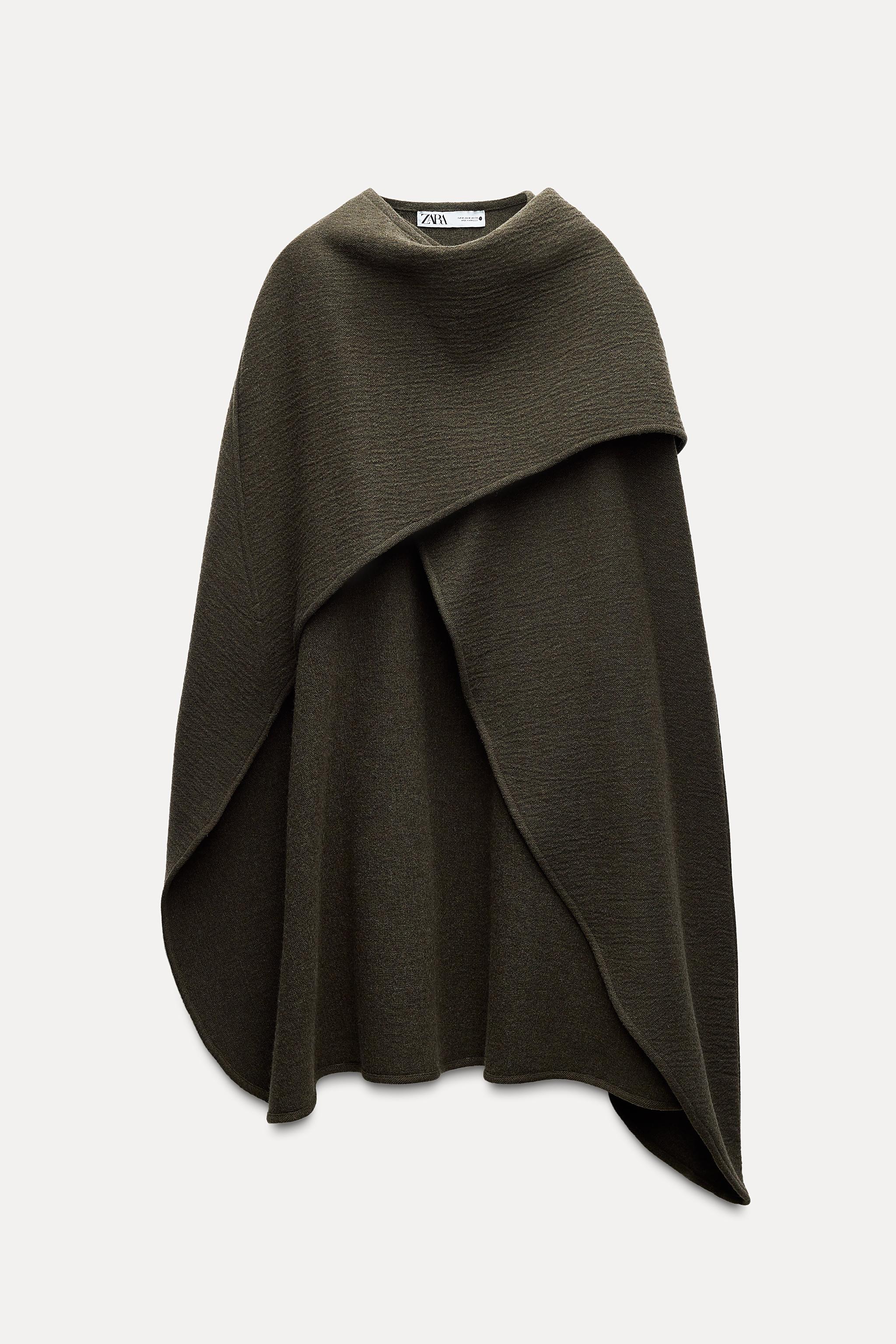 Zara store Cape Coat XS