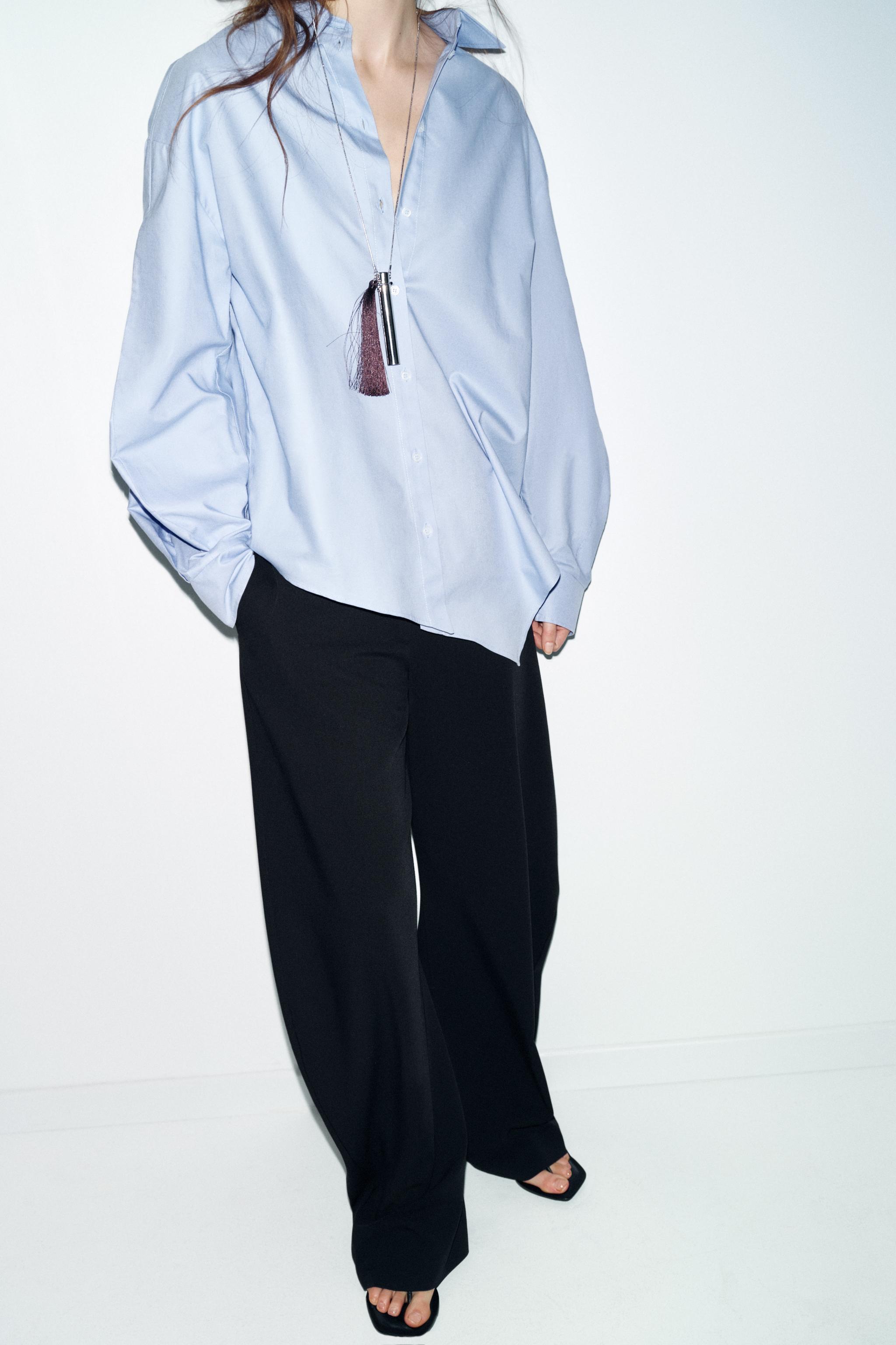 CHEMISE OXFORD ASYMÉTRIQUE