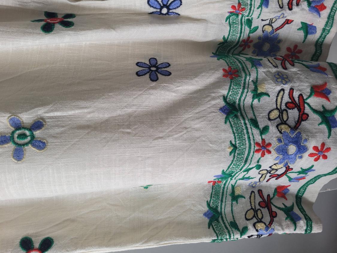 CULOTTES WITH FLORAL EMBROIDERY - Image 3
