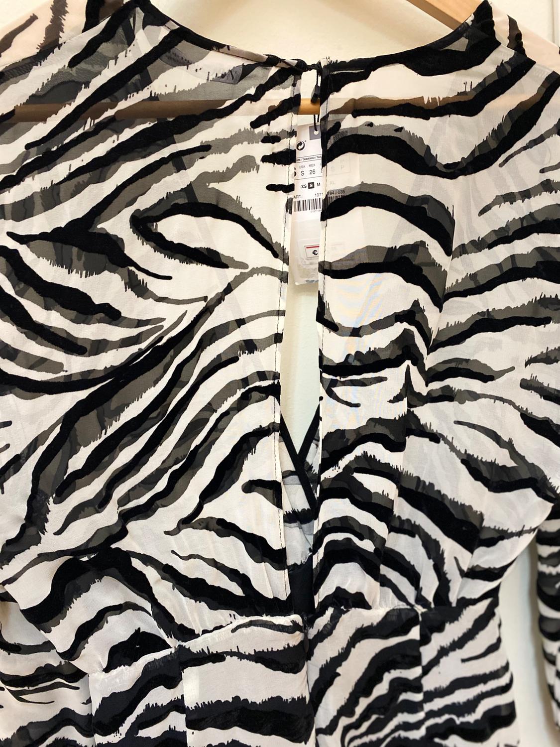 ANIMAL PRINT MINI DRESS - Image 4