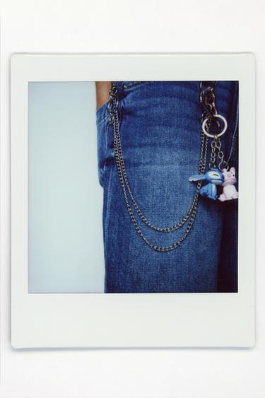 LILO & STITCH © DISNEY KEY RING - Blue by Zara