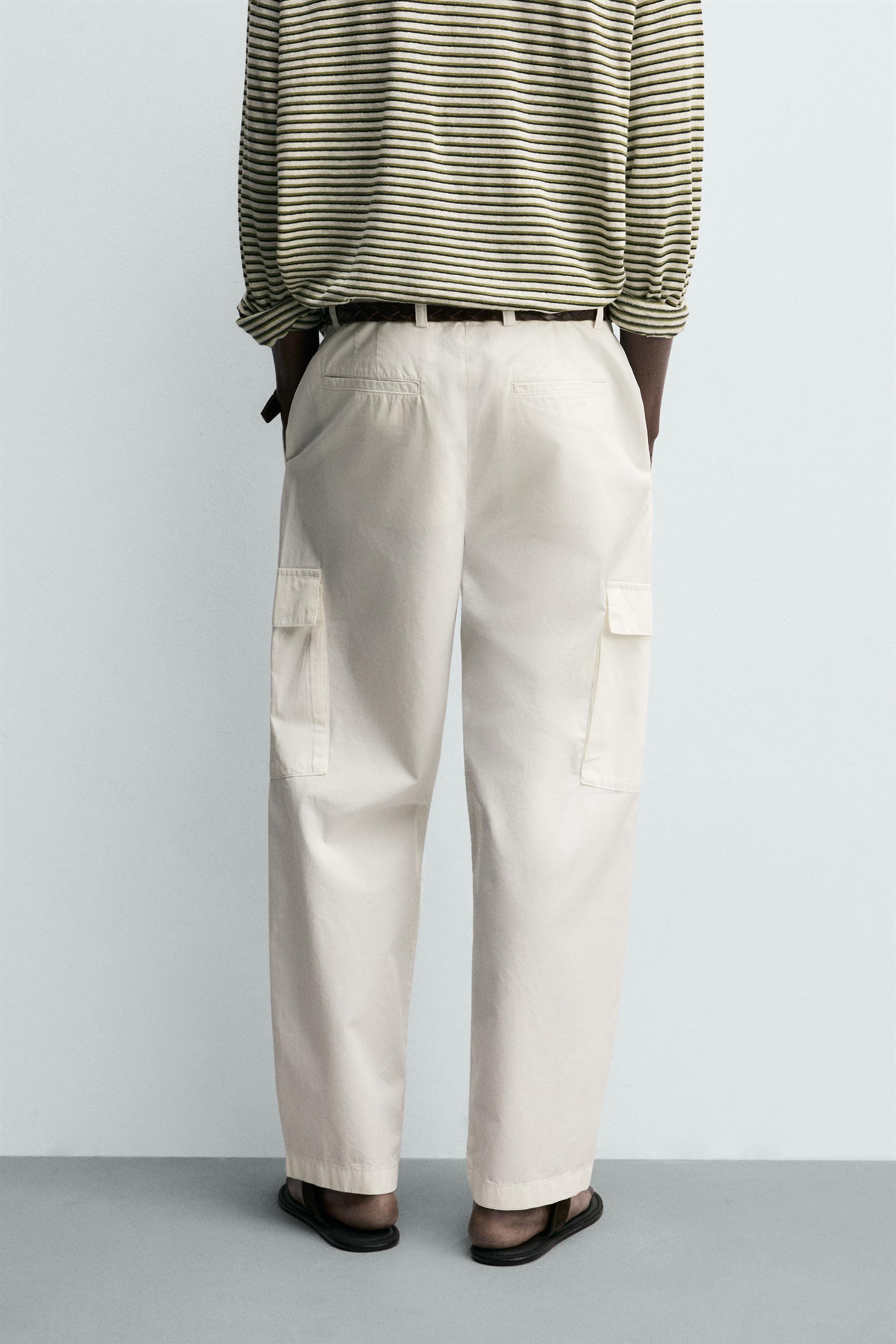 REGULAR FIT CARGO PANTS