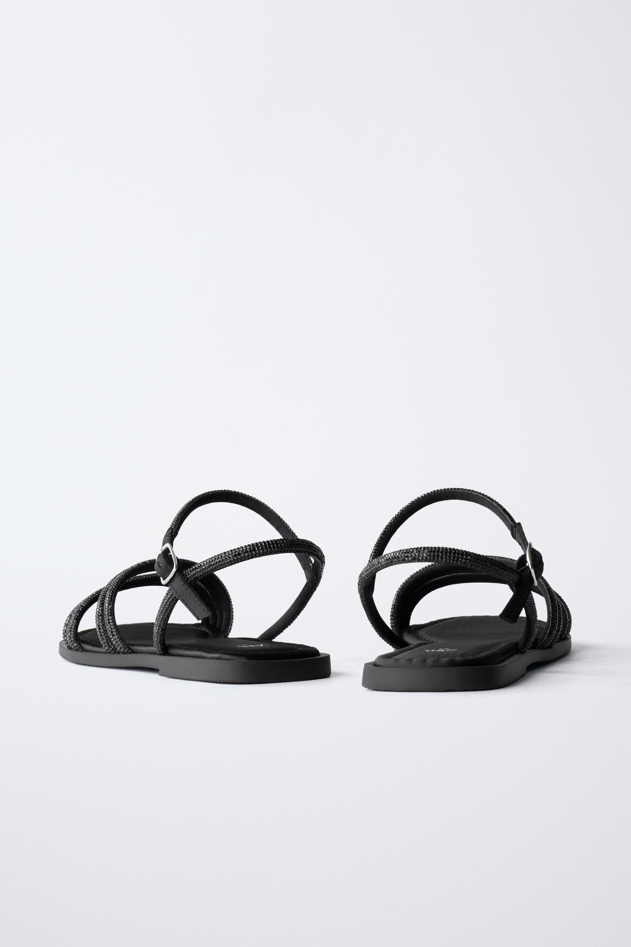 SPARKLY STRAP SANDALS