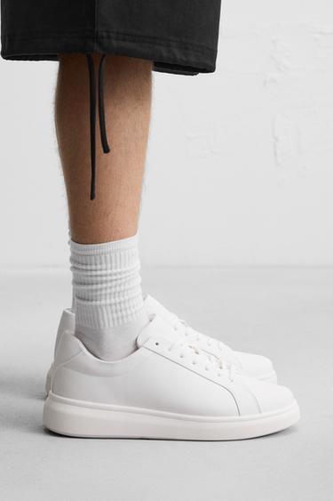 MONOCHROME CHUNKY TRAINERS - White by Zara - Image 0