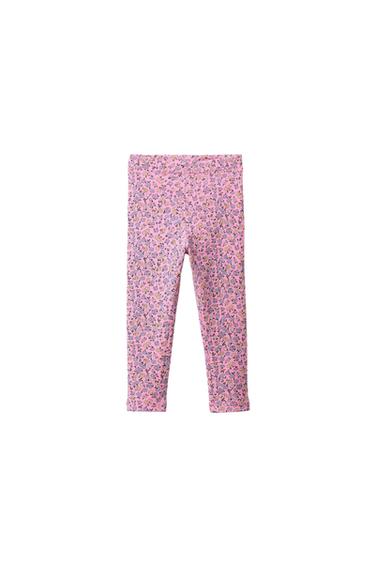 PRINTED LEGGINGS - Chalk pink by Zara