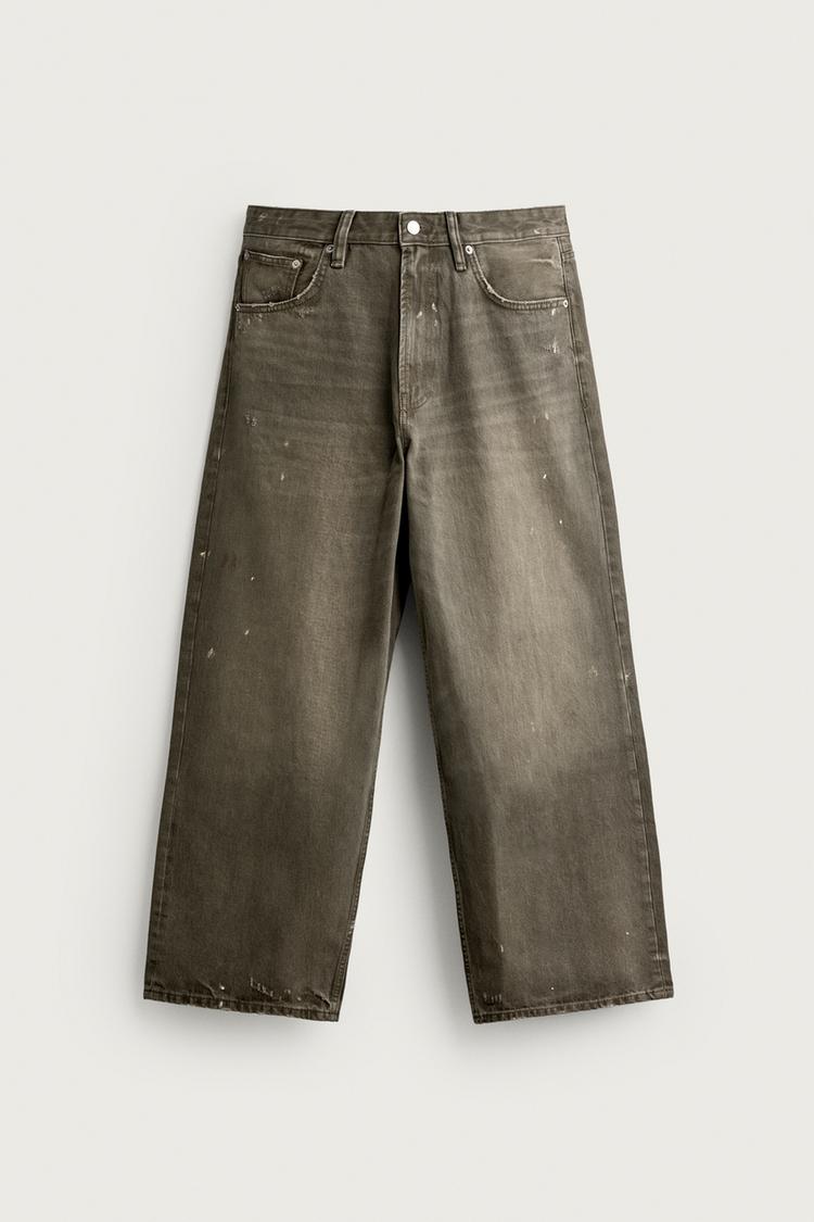 Jeans baggy fit efecto vintage