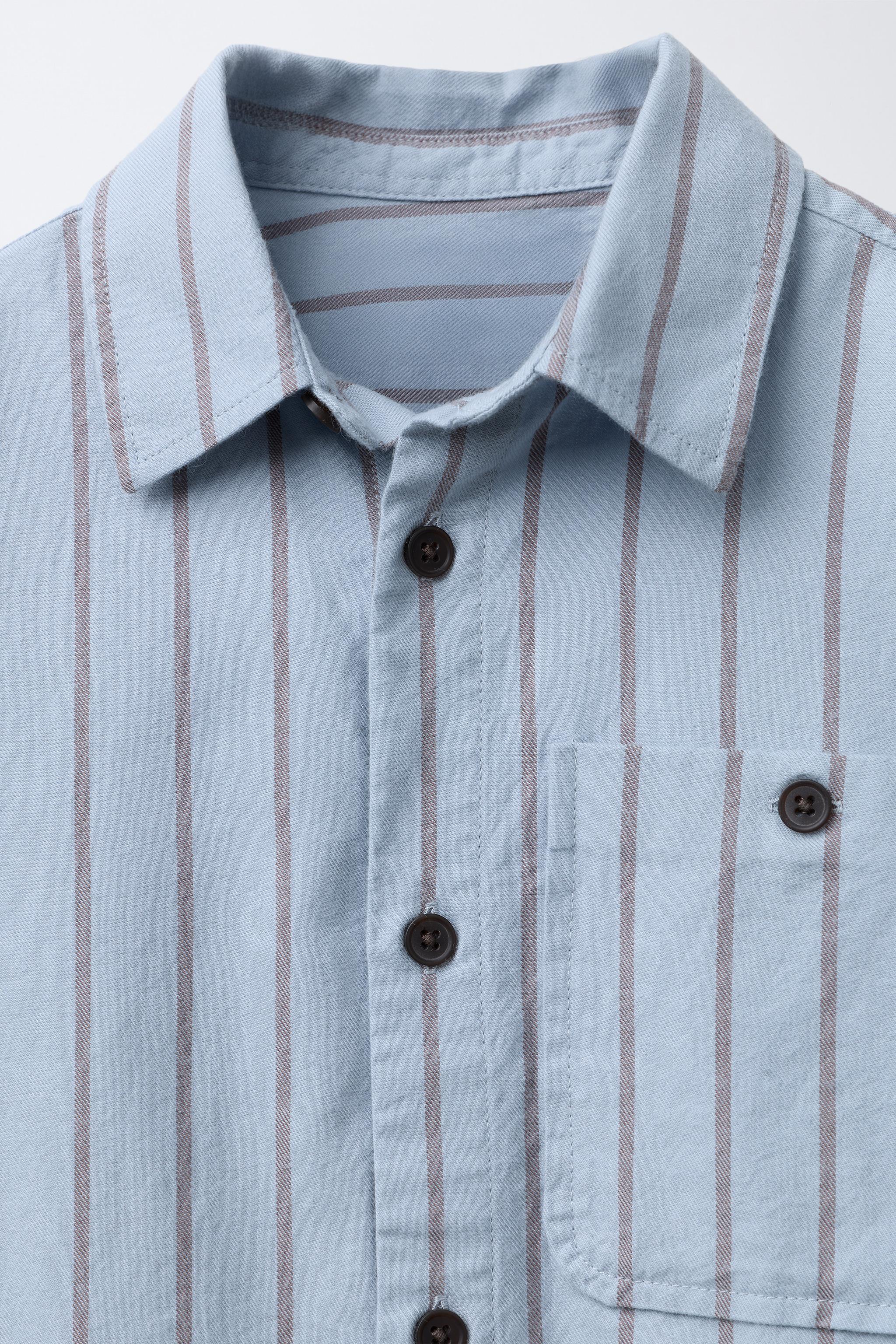 STRIPED POCKET SHIRT