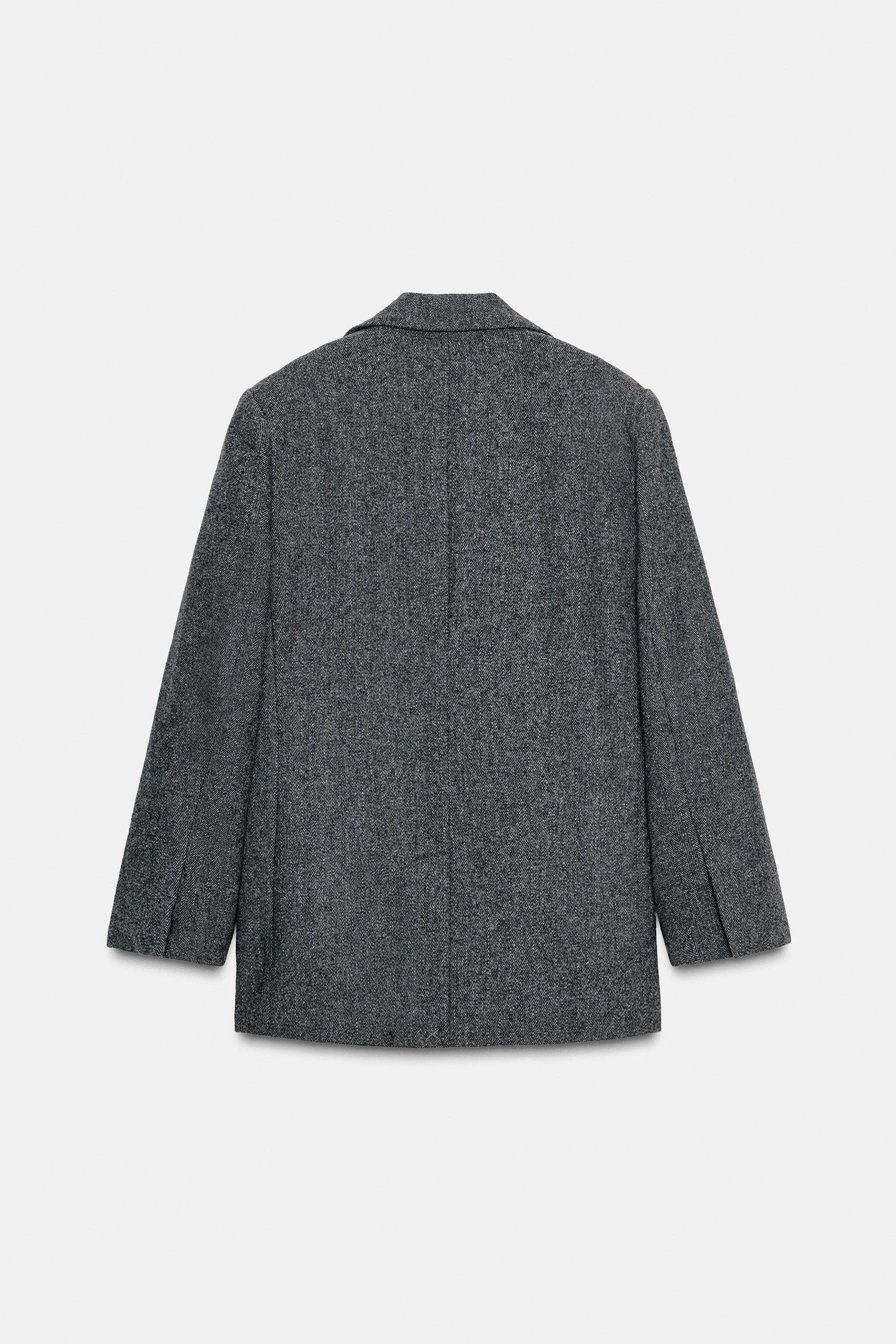 ダラコスタ　シレーネ DOUBLE BREASTED BLAZER - Gray | ZARA United States