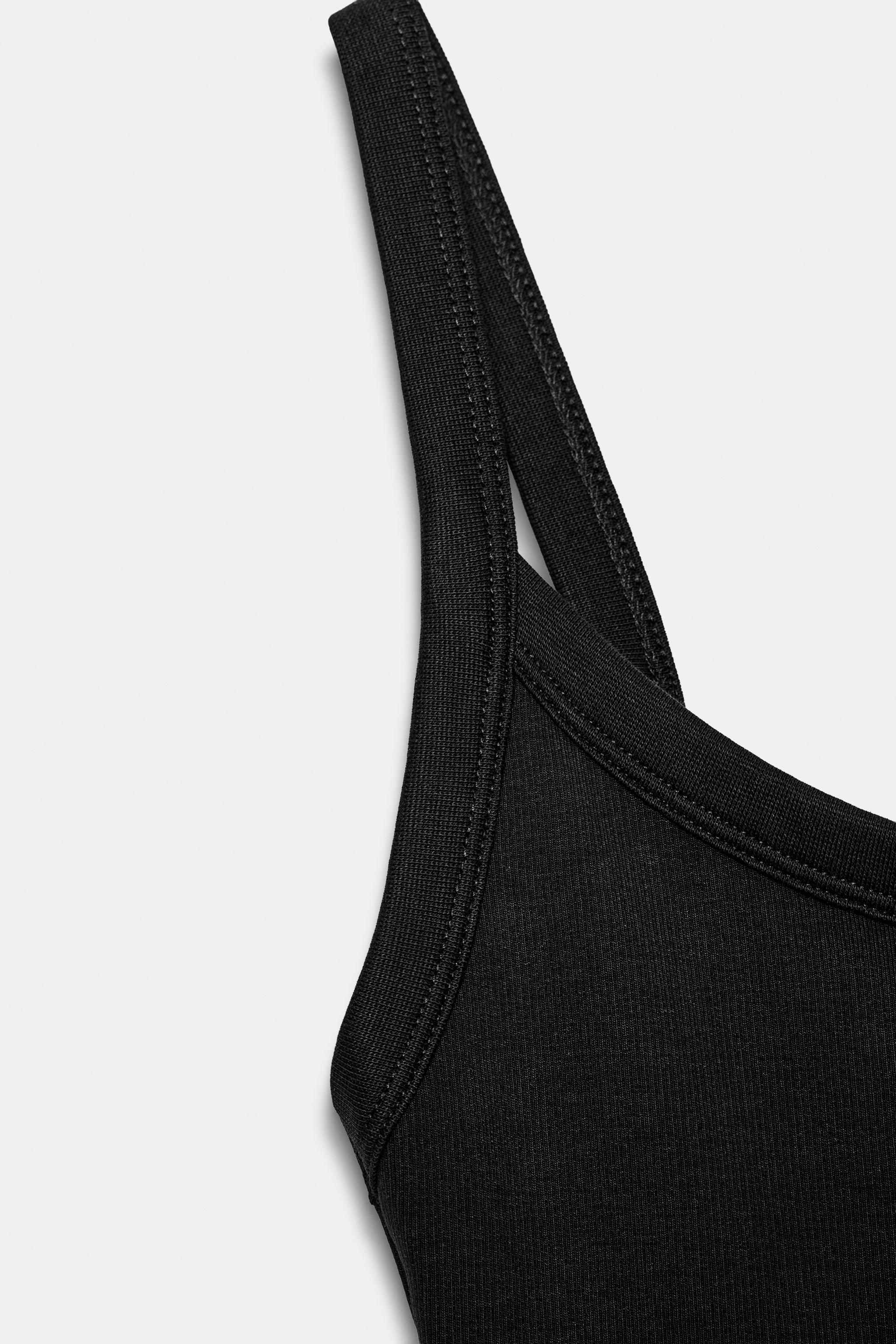 COTTON STRAPPY BODYSUIT