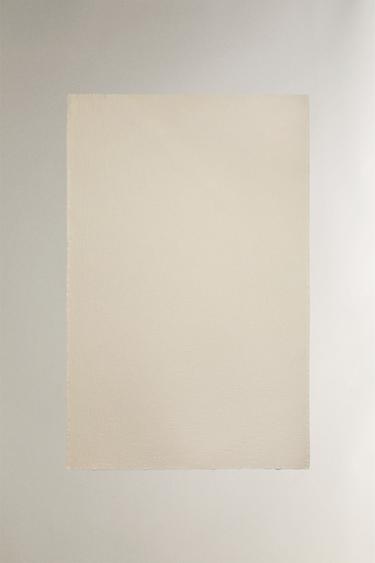 PLAIN MUSLIN THROW - Ecru by Zara - Image 0