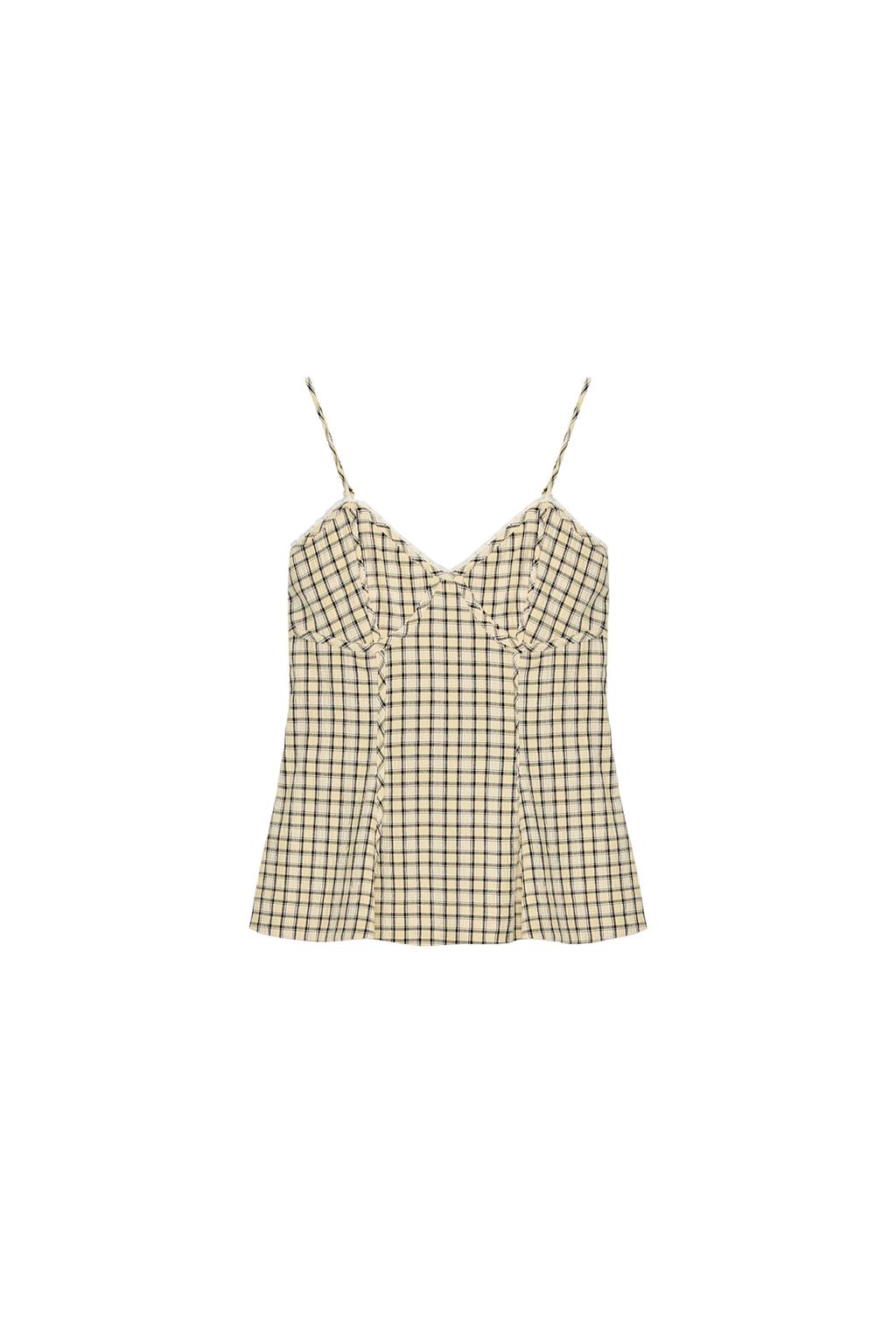 GINGHAM CAMISOLE - image 3