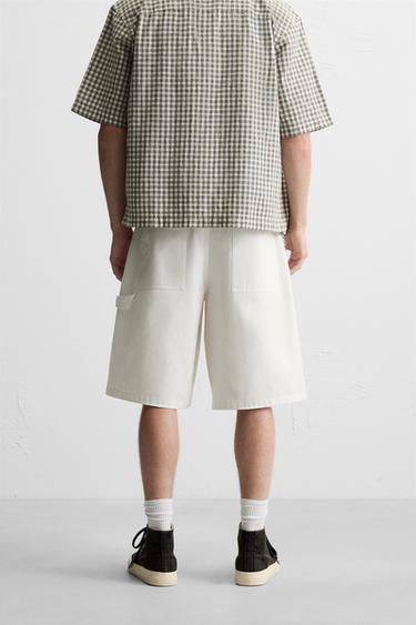 BERMUDA RELAXED FIT - Blanc de Zara - Image 2