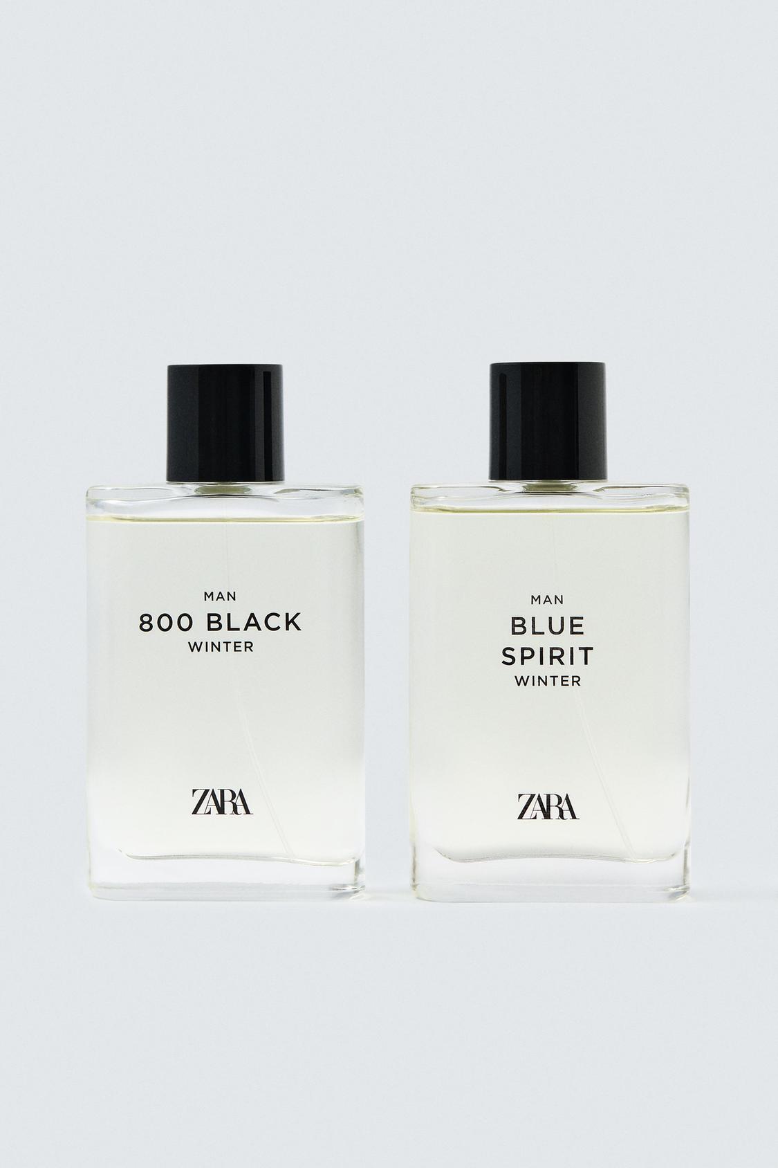 ZARA MAN 800 BLACK WINTER EDP + MAN BLUE SPIRIT WINTER EDP 2X90 МЛ (3,04 ЖИДКИХ УНЦИИ)