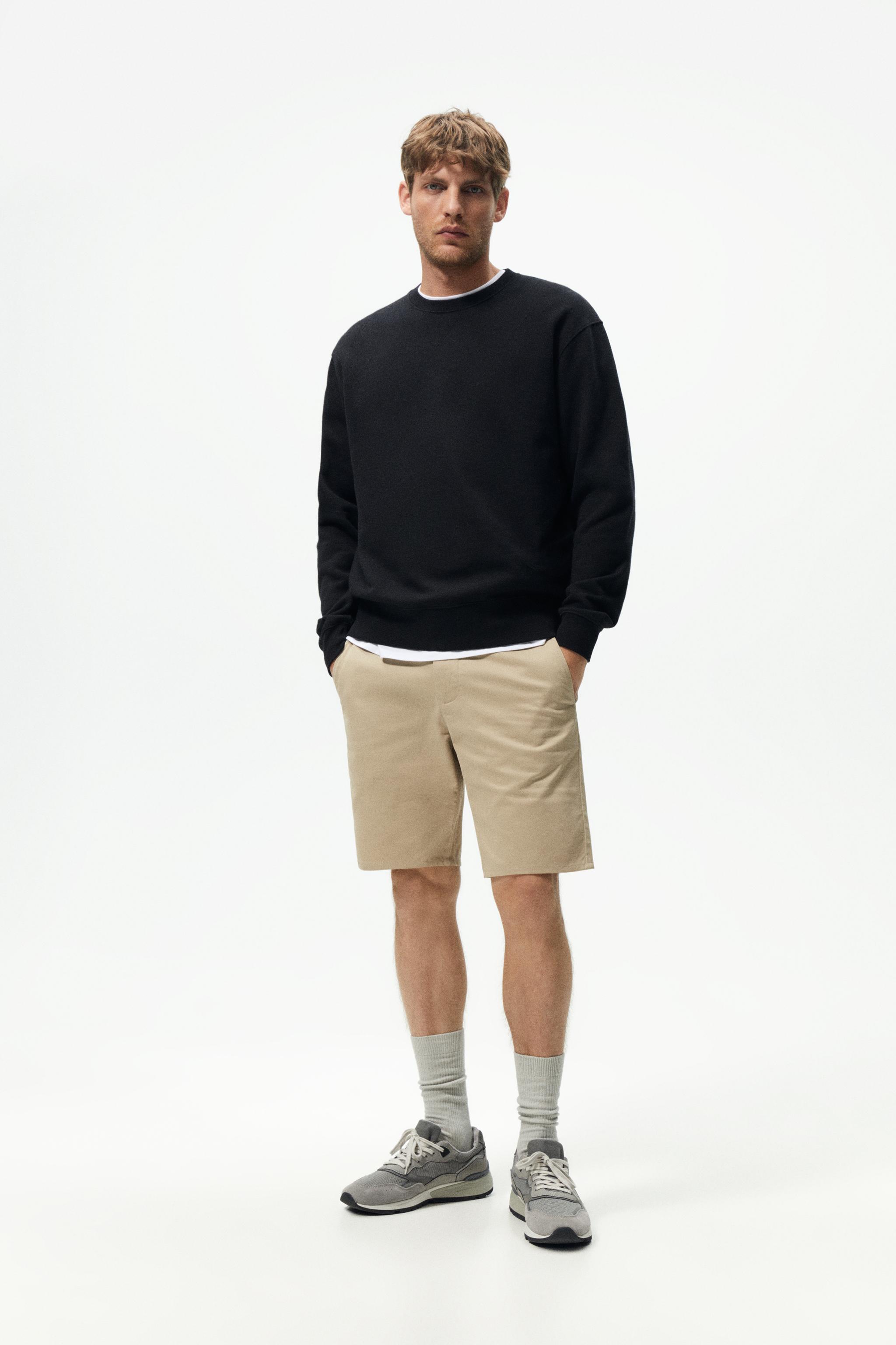 Zara 2024 cotton shorts