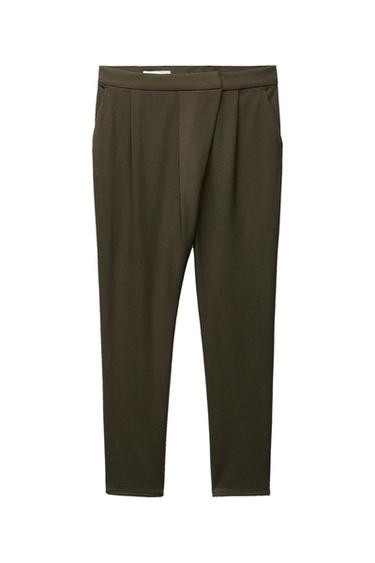 ZW COLLECTION CROSSOVER TROUSERS