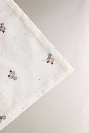 SET OF DUCKLING MINI COT SHEETS - Oyster-white by Zara - Image 3