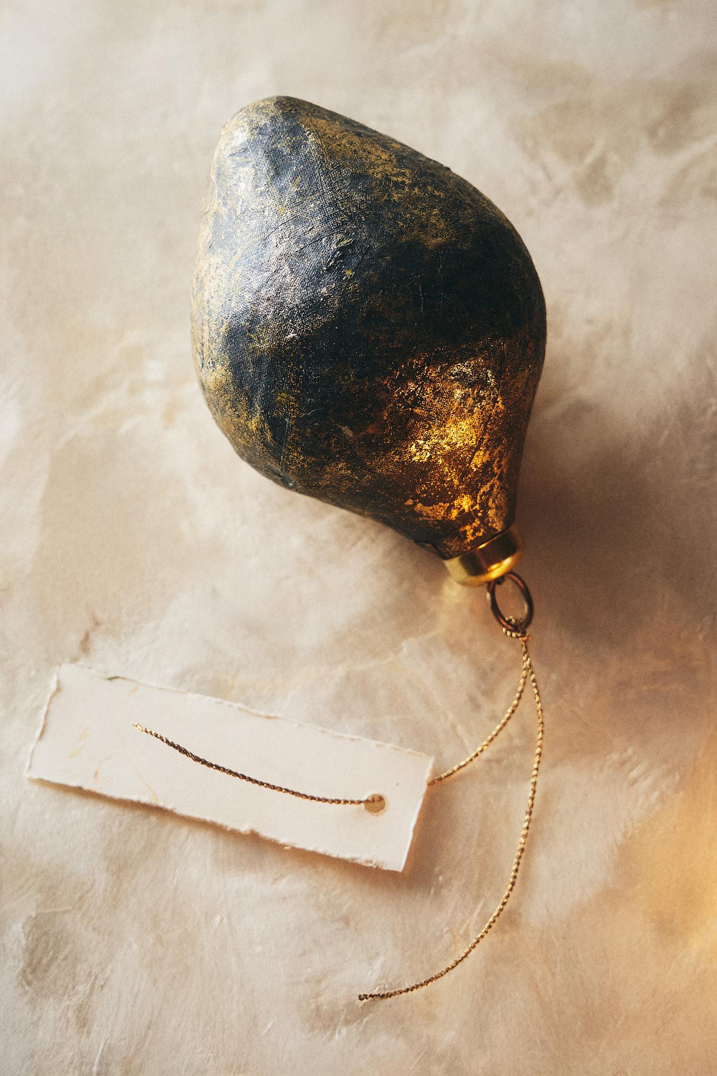 Ёлочные украшения Zara Aged Paper Christmas Tree Ornament, цвет: Синий — фото 5