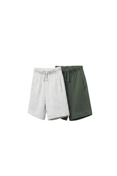 PACK DOS BERMUDAS LISAS - varios de Zara - Imagen 0