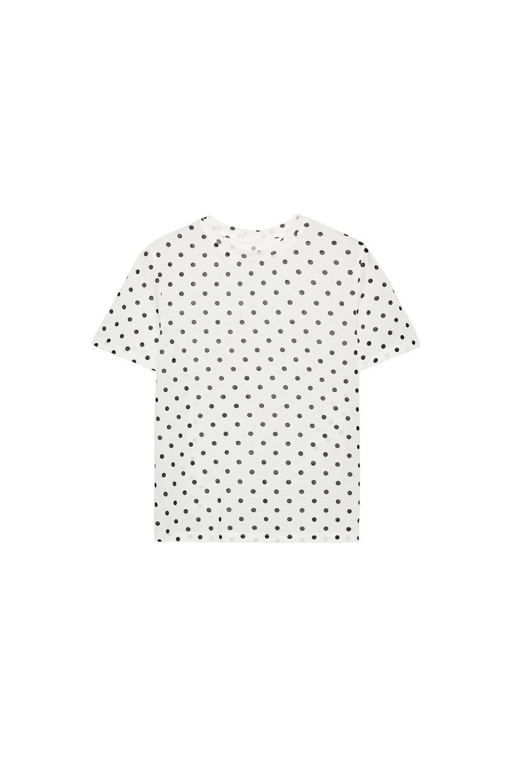 SHORT SLEEVE POLKA DOT T-SHIRT - image 3