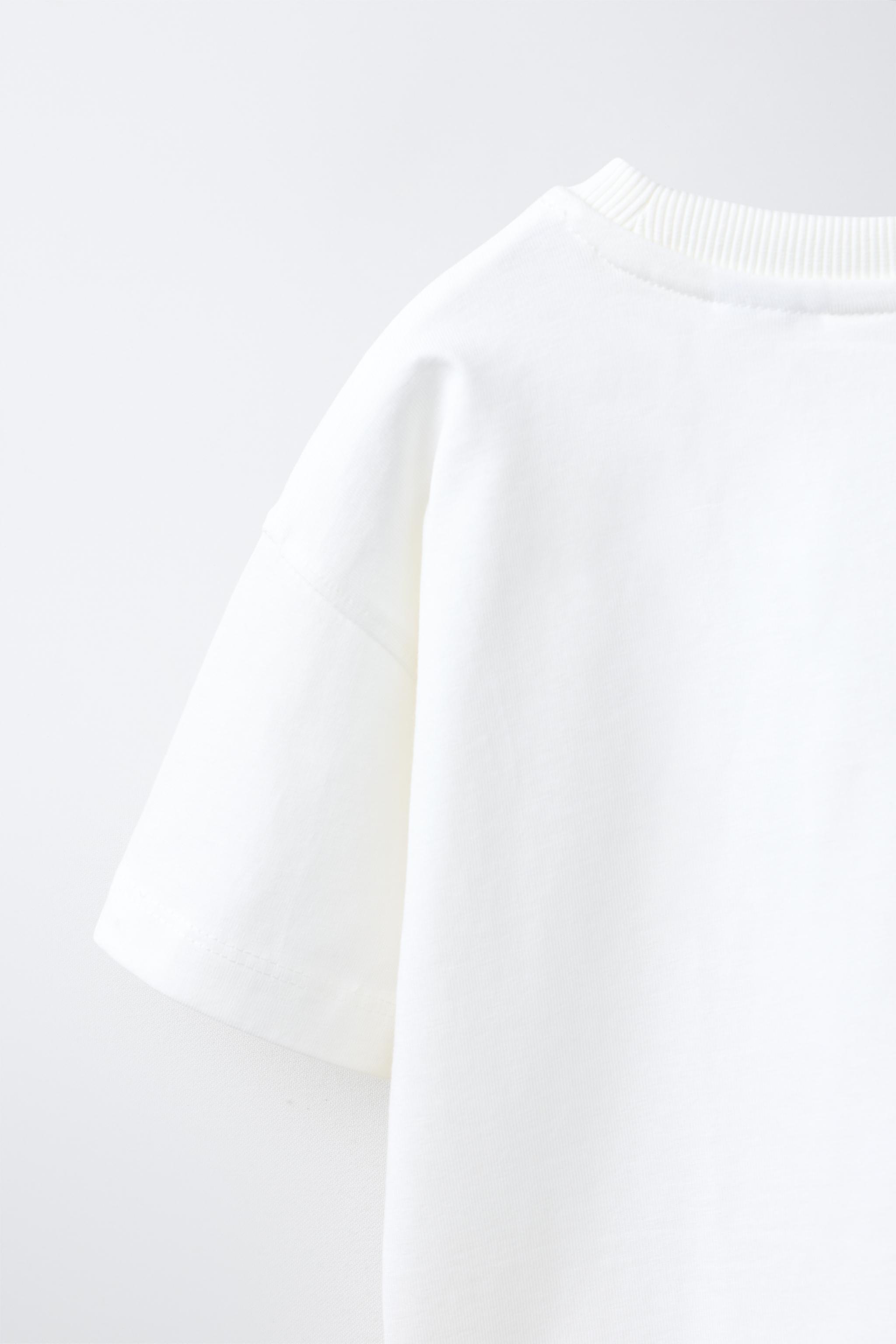 T-SHIRT DINOSAURE EFFET GOMME