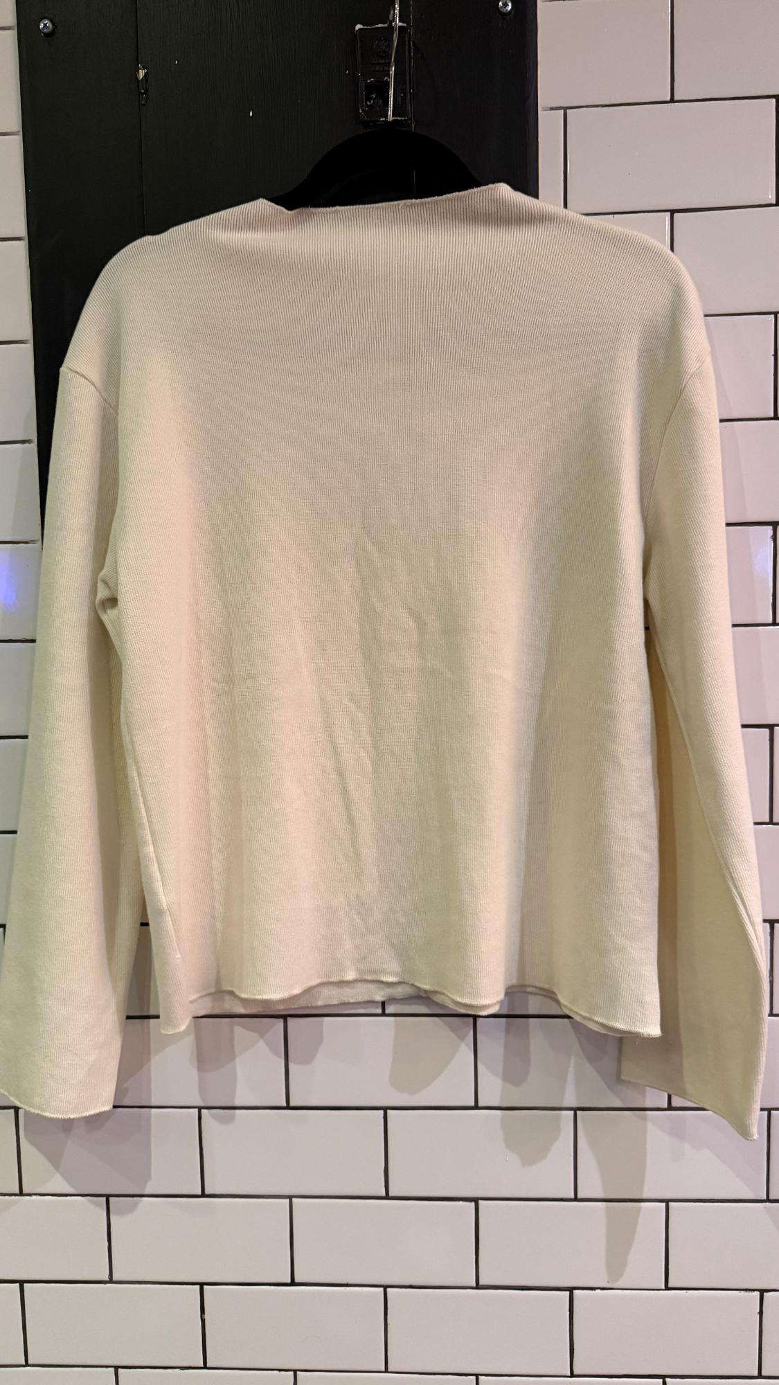 FRONT SEAM SOFT SWEATER - Image 2