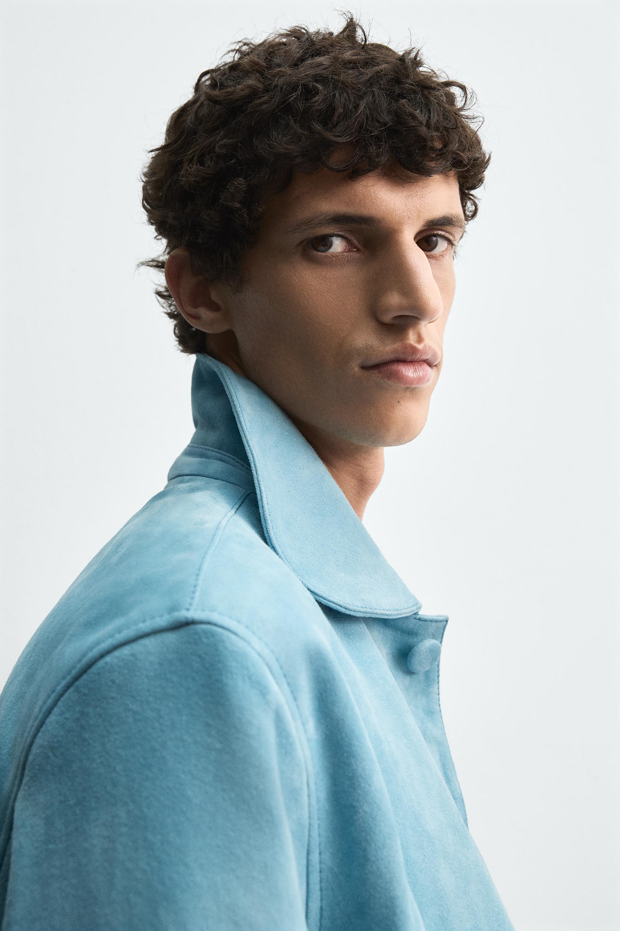 レザー スエード ジャケット HARRY LAMBERT FOR ZARA X DISNEY