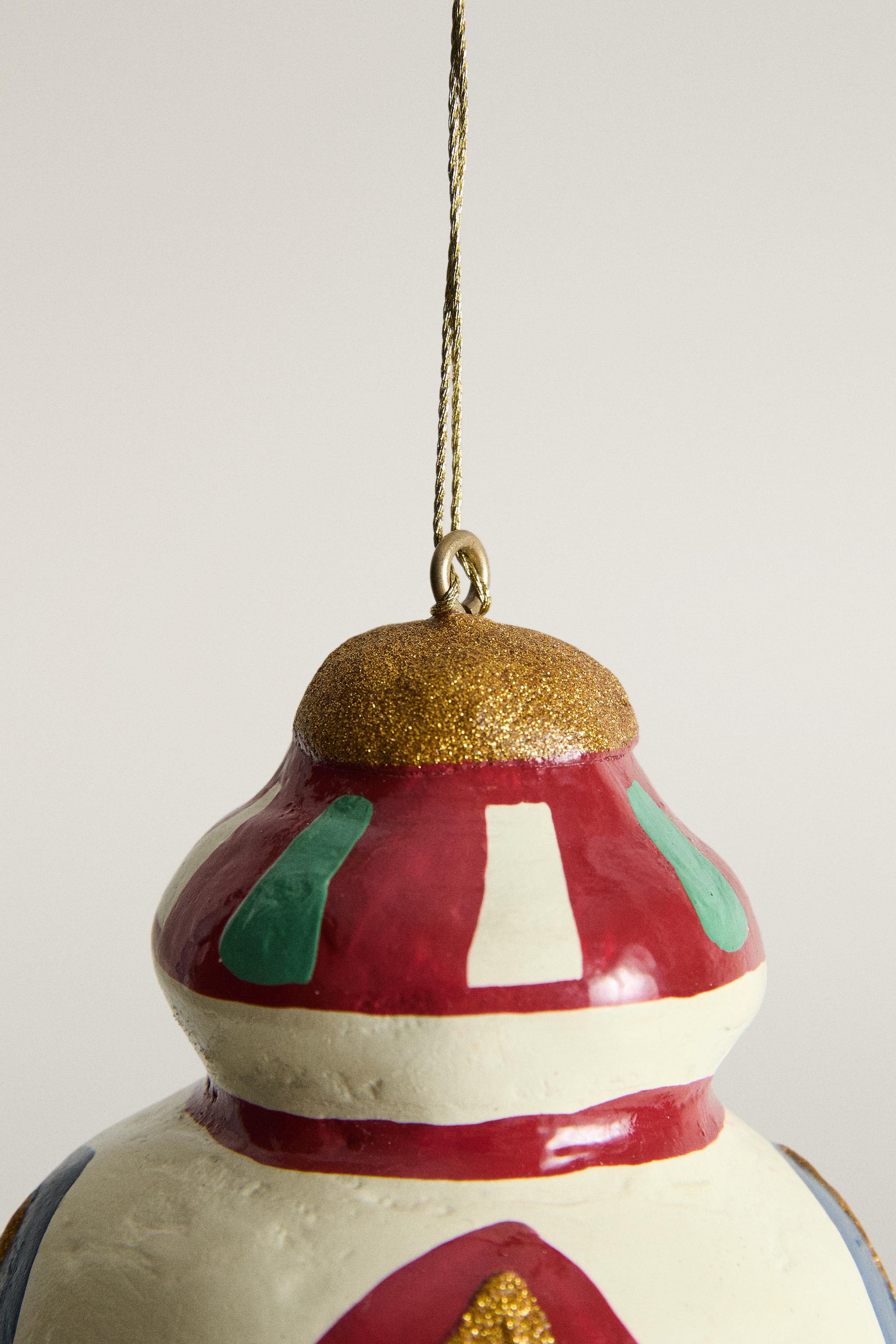 ORNEMENT SAPIN SUCETTE PAPIER NOËL