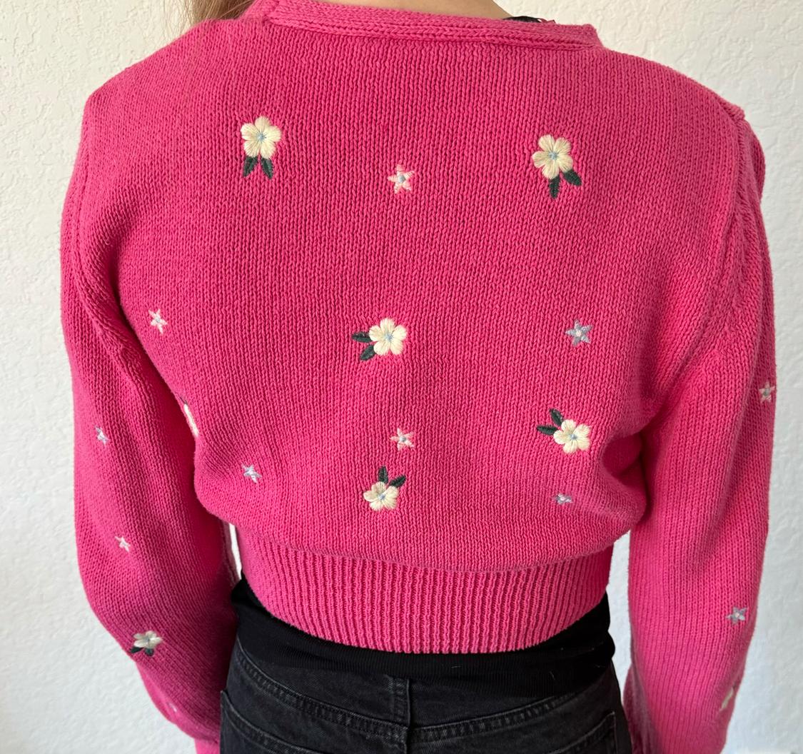 EMBROIDERED KNIT CARDIGAN - Image 9
