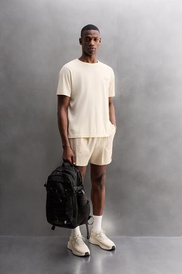 SOFT TEXTURED T-SHIRT - Bone by Zara - Image 0
