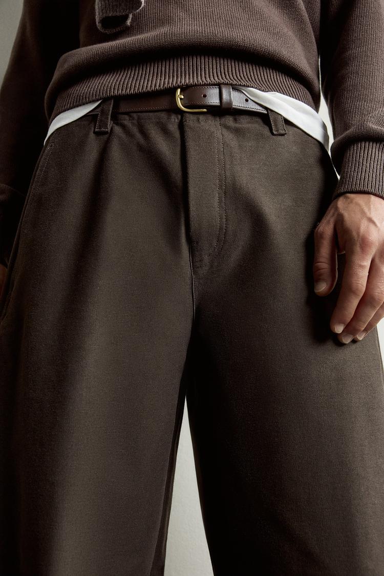 BALLOON FIT TROUSERS