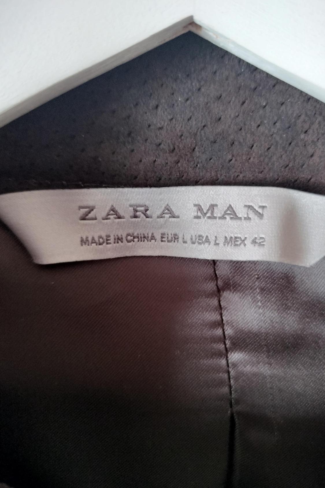 LEATHER BIKER JACKET - Image 3