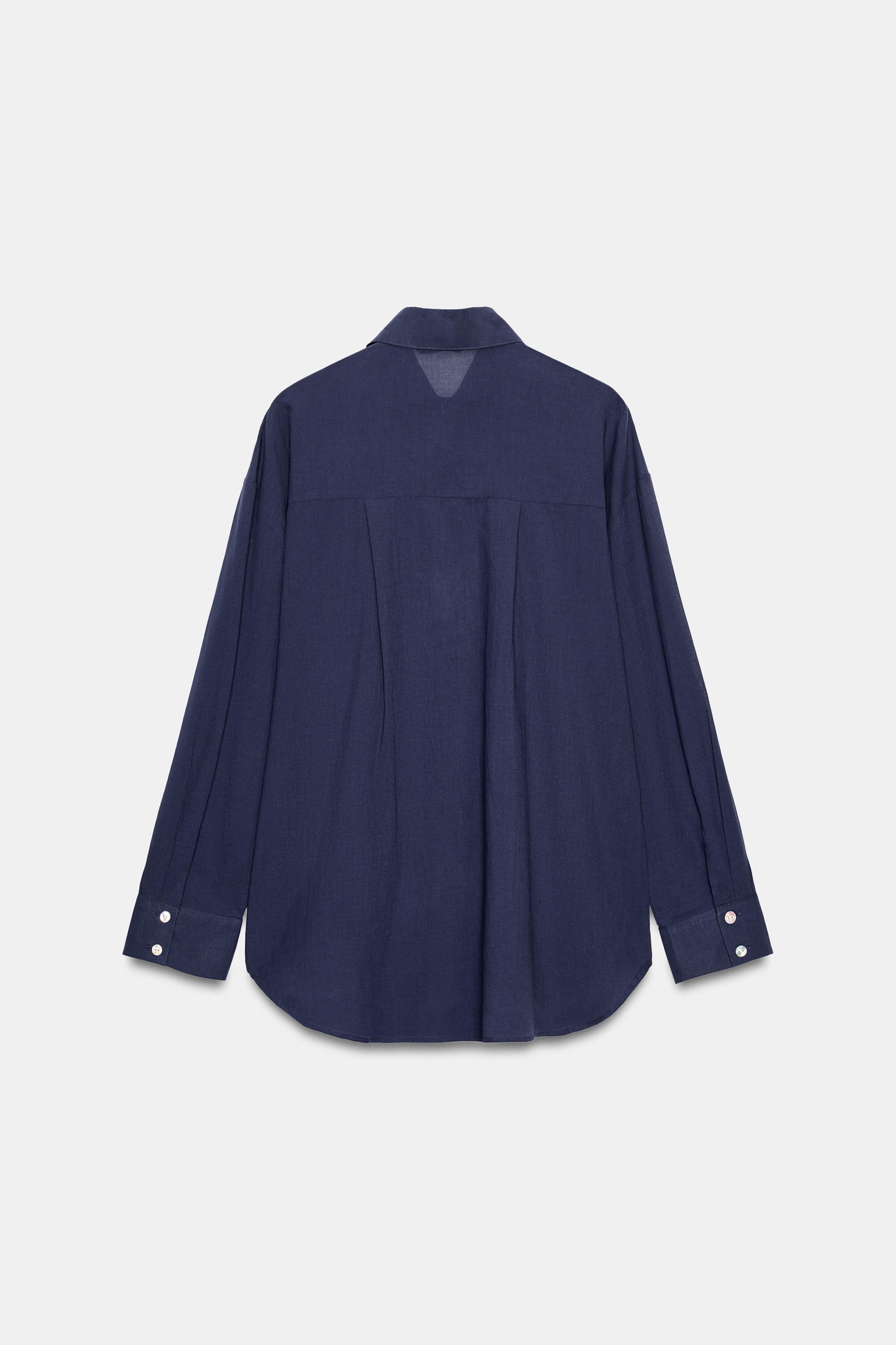 CHEMISE OVERSIZE EN COTON