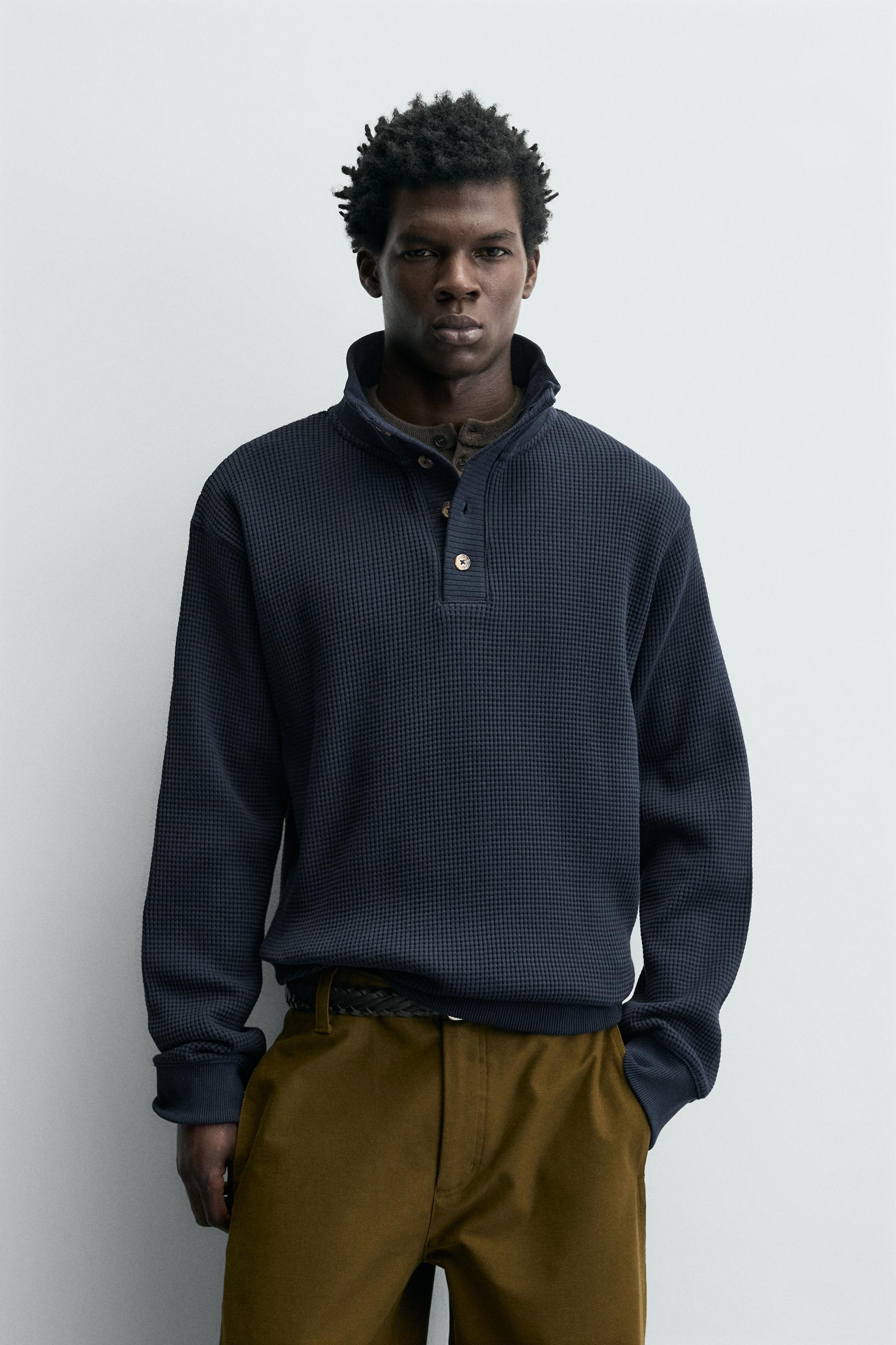 SWEAT STRUCTURÉ WAFFLE