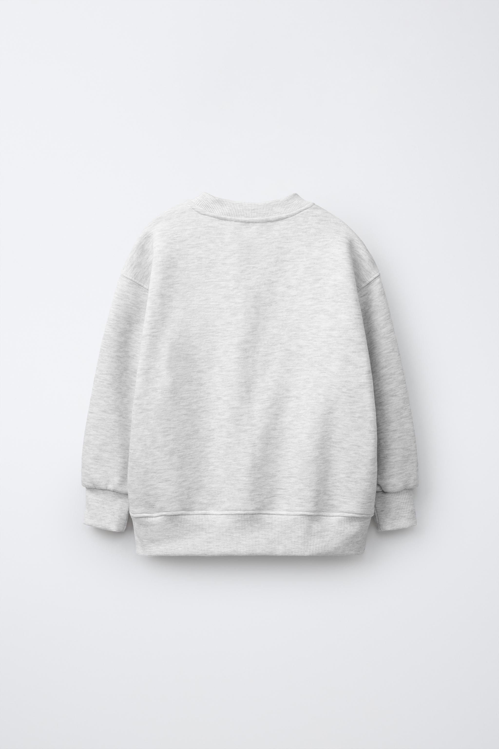 VARSITY TEXT PRINT SWEATSHIRT