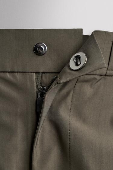 TECHNICAL SHELL TROUSERS AARON LEVINE X ZARA - Dark green by Zara - Image 7