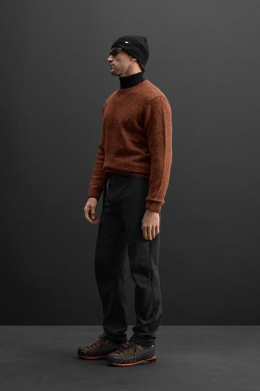 TECHNICAL TROUSERS WITH BELT - Black by Zara - Image 3